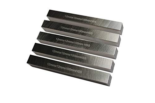 Drehlinge viereckig in 5er-Sets (10 x 10 x 100 mm) von SOBA