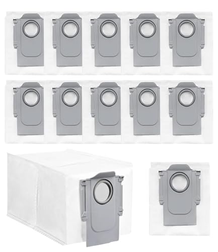 SOBEAU 12 Stück Staubbeutel für Roborock S8 MaxV Ultra / S8 Max Ultra Saugroboter, Großer Kapazität Staubsaugerbeutel, Zubehör Ersatzteile für Roborock SOBEAU 12 Stück Staubbeutel für Roborock S8 MaxV Ultra / S8 Max Ultra Saugroboter, Großer Kapazität Staubsaugerbeutel, Zubehör Ersatzteile für Roborock von SOBEAU