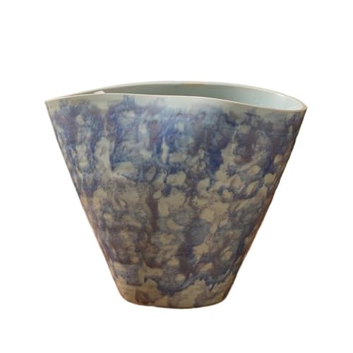 Blumentopf Haushalt Retro Keramik Blumentopf Mit großem Durchmesser, Orchideen-Blumenbehälter Moderne einfache Blumentopf(B) von SOBOLON