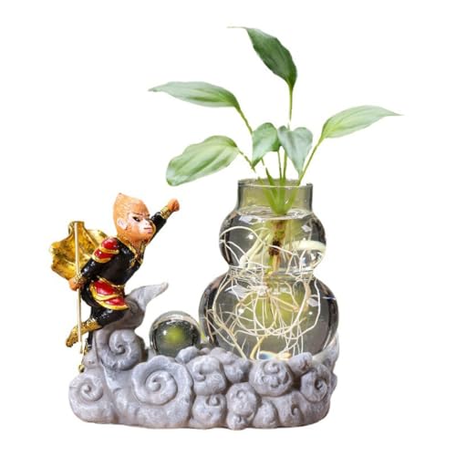Blumentopf Hydroponik Keramik Blumentöpfe, kleine Spargel Topfpflanzen, Zen-Blumengefäße, Heimtextilien Ornamente Moderne einfache Blumentopf(A) von SOBOLON