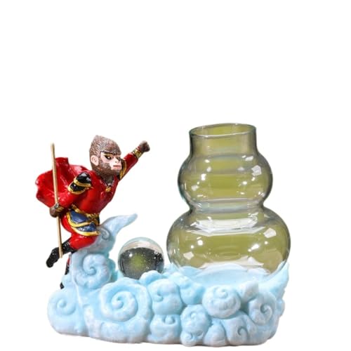 Blumentopf Hydroponik Keramik Blumentöpfe, kleine Spargel Topfpflanzen, Zen-Blumengefäße, Heimtextilien Ornamente Moderne einfache Blumentopf(B) von SOBOLON