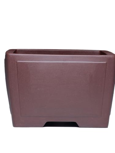 Blumentopf Lila Ton Alabaster Übertopf Keramik Wohnzimmer Sukkulenten Bonsai Topf Einfacher Behälter Modern Einfacher Blumentopf von SOBOLON