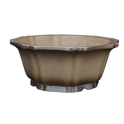 Blumentopf Lila sand antik handmade 33cm vintage traditionelle einfarbig grün pflanzen garten Bonsai Container Moderne einfache Blumentopf von SOBOLON