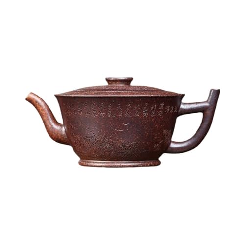 Reise-Wasserkocher, Retro-Stil, handgefertigt, Steingut, Teekanne, Haushalt, Teezeremonie, Kung-Fu-Set, grüne Teekanne von SOBOLON