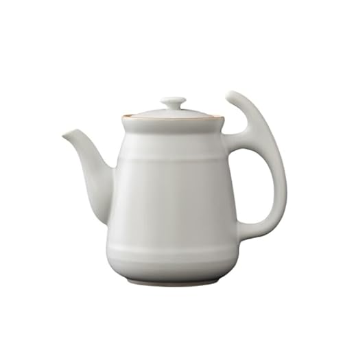 Reise-Wasserkocher Weiße Teekanne Handgemachte 660 ml Teekanne mit Filter für Zuhause Teekessel Wasserkocher Teeartikel Lieferungen Chinesische Teekanne Teekanne Grüne Teekanne von SOBOLON