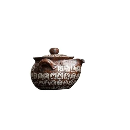 Reise-Wasserkocher aus Keramik, handkrallenbesetzte Schüssel, chinesischer Zen, einzelner Tee, 190 ml, grüne Teekanne von SOBOLON
