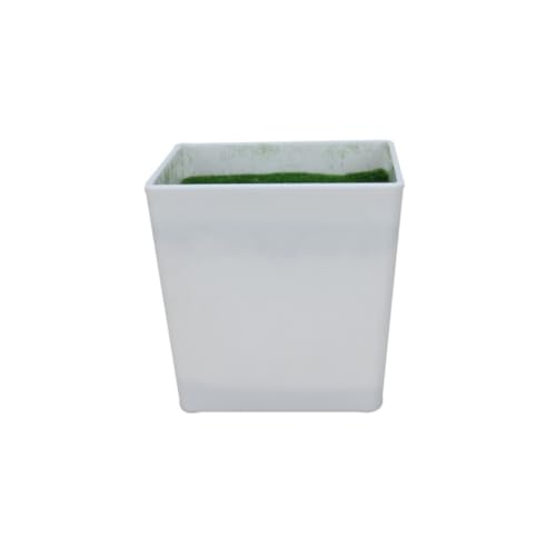 SOBOLON Blumentopf Familien-Gemüsetopf, Quadratisch, Blumentopf Aus Kunststoff, Balkon, Gemüsegarten, Plastiktopf Moderner einfacher Blumentopf von SOBOLON