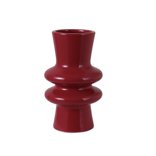 SOBOLON Blumentopf Keramikvase Ornamente Hydroponisches Blumenarrangement Moderner einfacher Blumentopf(E) von SOBOLON