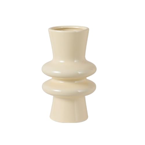 SOBOLON Blumentopf Keramikvase Ornamente Hydroponisches Blumenarrangement Moderner einfacher Blumentopf(F) von SOBOLON