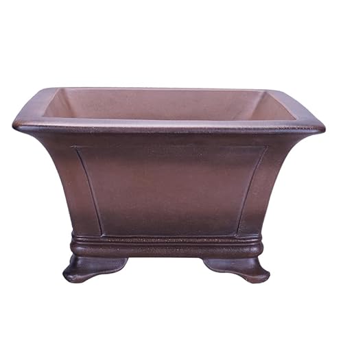 SOBOLON Blumentopf Lila Sand Antik Handgefertigt 42cm Quadrat Topfpflanze Terrasse Atmungsaktiv Moderner einfacher Blumentopf SOBOLON Blumentopf Lila Sand Antik Handgefertigt 42cm Quadrat Topfpflanze Terrasse Atmungsaktiv Moderner einfacher Blumentopf von SOBOLON
