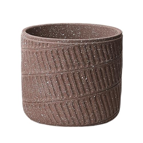 SOBOLON Blumentopf Nordische Blumentöpfe aus Zement, leichte Luxus-Blumentöpfe, geeignet for Balkone, Wohnzimmer, Schlafzimmer und Esstische Moderner einfacher Blumentopf von SOBOLON
