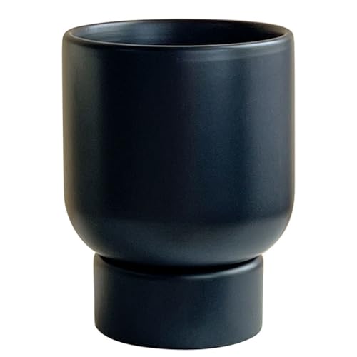 SOBOLON Blumentopf Nordische Moderne einfache Blumentöpfe, Keramik-Balkon-Blumentöpfe, grüne Pflanzentöpfe, kreative Blumentopfbehälter Moderner einfacher Blumentopf(C) von SOBOLON