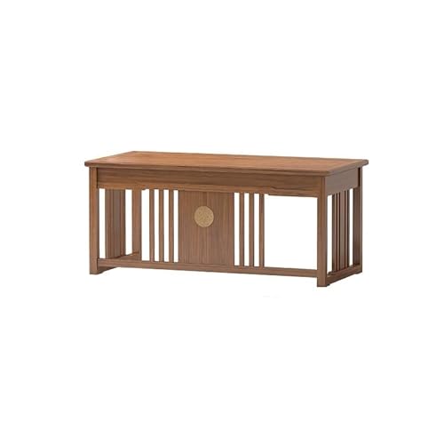 SOBOLON Schreibtisch fürs Schlafzimmer Holzschreibtisch im chinesischen Stil, Büroschreibtisch, moderner Zen-Studienbüroschreibtisch Gaming-Schreibtisch von SOBOLON