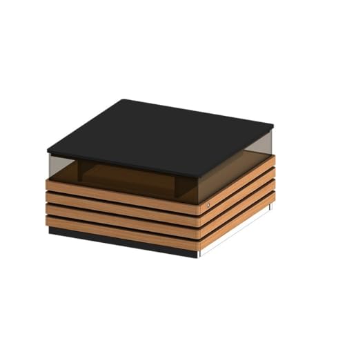 Sofatisch, Teetisch, kreativ, Rockboard, Couchtisch für Zuhause, Wohnzimmer, quadratisch, kleiner Tee, einfaches Sofa, moderner Couchtisch (A) von SOBOLON