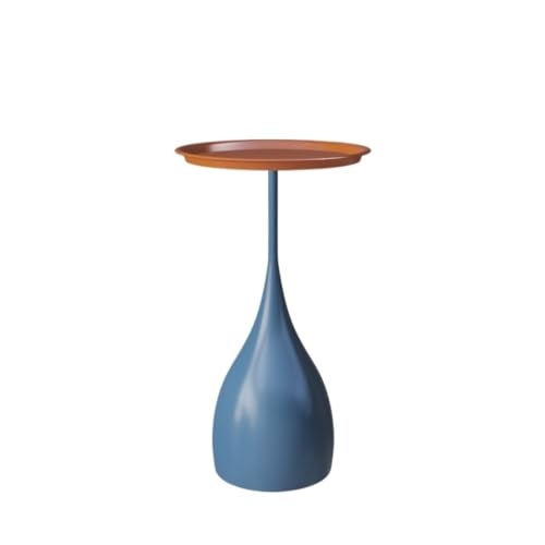 Sofatisch Teetisch Sofa Beistelltisch Modern Wohnzimmer Runder Ecktisch Kleiner Tisch Couchtisch Moderner Couchtisch (D) von SOBOLON