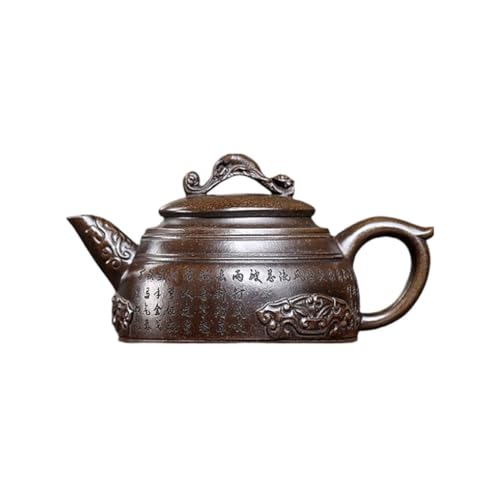 Travel Kettle Creative Ruishi Teekanne, Retro-Keramik, Kung-Fu-Tee-Ei, persönliche grüne Teekanne von SOBOLON