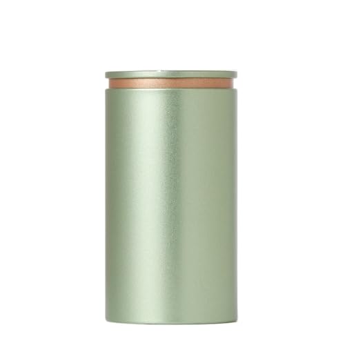 Zuckerbehälter Bulk Tee Lagerung Container Klein Groß Rund Eisen Kann Leere Küche Gewürz Lagerung Tank Tee Set Einzigen Krug Kaffeebehälter(B,L) von SOBOLON