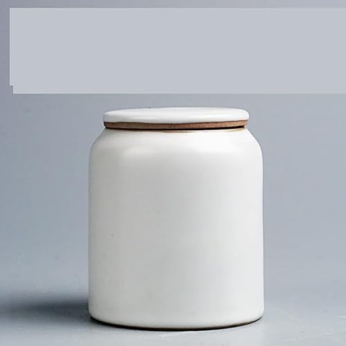 Zuckerbehälter Kreative Vintage Keramik Versiegelt Tee Kann Einfarbig Mini Tragbare Lagerung Topf Reise Spot Lebensmittel Lagerung Container Home Dekoration Kaffeebehälter(2) von SOBOLON