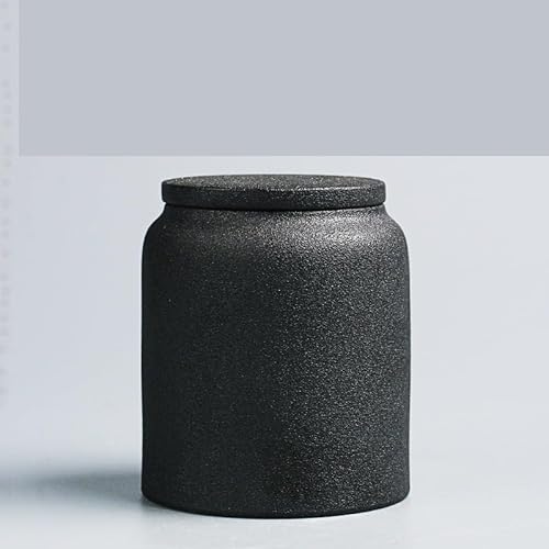 Zuckerbehälter Kreative Vintage Keramik Versiegelt Tee Kann Einfarbig Mini Tragbare Lagerung Topf Reise Spot Lebensmittel Lagerung Container Home Dekoration Kaffeebehälter(3) von SOBOLON