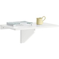 FWT03-W Wandklapptisch Küchentisch Kindermöbel Laptoptisch Esstisch Schreibtisch weiß - Sobuy von SOBUY
