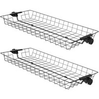 Sobuy - FRG34-P02 2er Set Aufbewahrungskörbe für Kleiderständer Körbe für Teleskop Garderoben System Metall Sobuy - FRG34-P02 2er Set Aufbewahrungskörbe für Kleiderständer Körbe für Teleskop Garderoben System Metall von SOBUY
