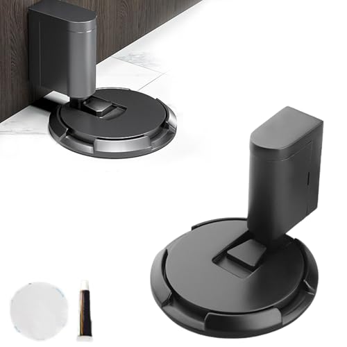 hoofus mechanischer bodentürstopper,Türstopper Einrasten,Türstopper Boden Selbstklebend Schwer Türhalter Tür Stopper Ohne Bohren Höhenverstellbarer Türpuffer,Door Stopper Magnetic,Türstopper Einrasten von SOCLING
