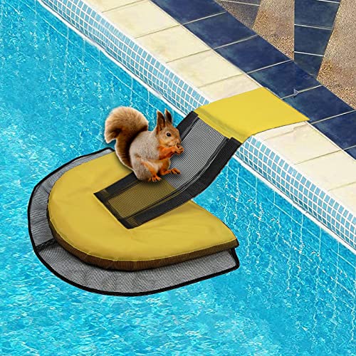 rettungsinsel pool tiere,Exit Aid Pool for Cats,Rescue Ramp for Pool,Pool Escape Ramp,Pool Escape Ramp for Small Animal Swimming,Floating Animal Rescue Tool for Swimming Pools to Small Animals von SOCLING