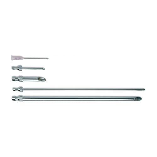 Socorex Edelstahl Injektionsnadeln für Dosys Selbstfüllerspritzen, 1.2mm Durchmesser, 10mm Länge von SOCOREX