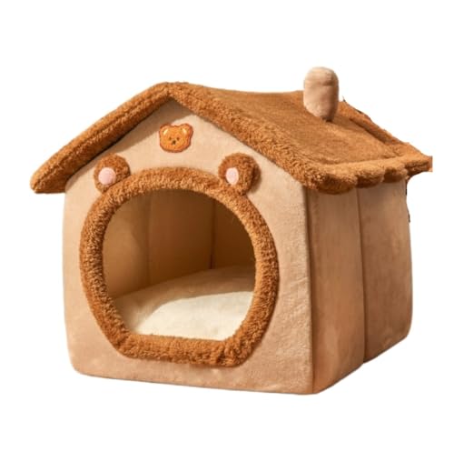 Hundebett für Hunde, Katzenhaus, großes Hundebett, mit wasserdichtem und waschbarem Bezug, faltbar, für Haustiere, Haustierbett Hundebett für Hunde, Katzenhaus, großes Hundebett, mit wasserdichtem und waschbarem Bezug, faltbar, für Haustiere, Haustierbett von SOCUY
