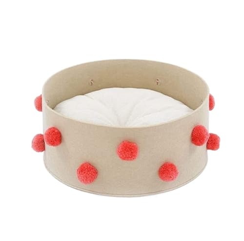 Hundekorb Hundebett Katzenbett Hundesofa Bommel Baumwolle Katzenkorb Haustierbett Katzennest Winterwarmes Katzenhaus Haustierschlafsack Katzenkissen Hundenest Katze Hundebett Hundekörbchen Haustierbet Hundekorb Hundebett Katzenbett Hundesofa Bommel Baumwolle Katzenkorb Haustierbett Katzennest Winterwarmes Katzenhaus Haustierschlafsack Katzenkissen Hundenest Katze Hundebett Hundekörbchen Haustierbet von SOCUY