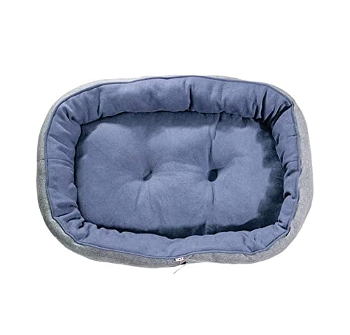Hundekorb Hundebett Katzenbett Hundesofa Haustier-Hundebett-Matten-Welpen-Winter-warmes Baumwolltuch-weiches Liege-Sofa Für Kätzchen-Welpen-Katzenstreu-Nest-Zwinger-Katzen-Hundebett Hundekörbchen Haus von SOCUY