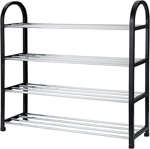Schuhregal Schuhschrank Schuhablage Mehrschichtiges, einfaches Schuhregal aus Metall, Schuhregal für Zuhause, Eingangsbereich, Schuhregal für Wohnzimmer, Korridor, Schlafzimmer Schuhständer Schuhablag von SOCUY
