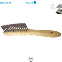 Box mit 8 V-förmigen Stahlbürsten Classic von SODISE
