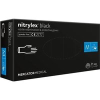 Schwarze Nitrilhandschuhe Mercator Nitrylex Basic Größe M 100 Stück. Schwarze Nitrilhandschuhe Mercator Nitrylex Basic Größe M 100 Stück. von SODISE