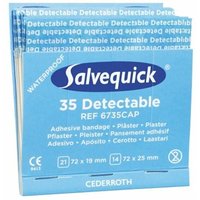 Söhngen - Salvequick Pflaster-Strips detectable 35 Stück, Ref. 6735CAP von SÖHNGEN