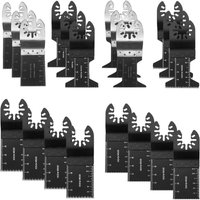 20er-Pack Universal-Oszillationssägeblätter, Schnellspanner, Holz/Bimetall, Oszillationswerkzeug – rw von SOEKAVIA