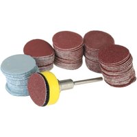 Soekavia - 100 Stück 25 mm 1 Zoll Schleifscheibe 100–3000 Körnung Papierscheibe mit 1 Zoll Polier-Schleifpadplatte + 1/8 Zoll Schaft für Dremel Soekavia - 100 Stück 25 mm 1 Zoll Schleifscheibe 100–3000 Körnung Papierscheibe mit 1 Zoll Polier-Schleifpadplatte + 1/8 Zoll Schaft für Dremel von SOEKAVIA