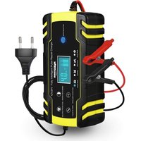 Soekavia - Autobatterieladegerät, 12 v 8 a, 24 v 4 a Autobatterieladegerät, vollautomatisches Smart-Maintenance-Ladegerät mit LCD-Touchscreen für Soekavia - Autobatterieladegerät, 12 v 8 a, 24 v 4 a Autobatterieladegerät, vollautomatisches Smart-Maintenance-Ladegerät mit LCD-Touchscreen für von SOEKAVIA
