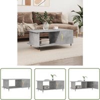 The Living Store Couchtisch Betongrau 90x50x40 cm Holzwerkstoff - Eleganter Couchtisch - Wohnzimmerstil - Holzwerkstoff Möbel - Sideboard - tv Stand The Living Store Couchtisch Betongrau 90x50x40 cm Holzwerkstoff - Eleganter Couchtisch - Wohnzimmerstil - Holzwerkstoff Möbel - Sideboard - tv Stand von SOEKAVIA
