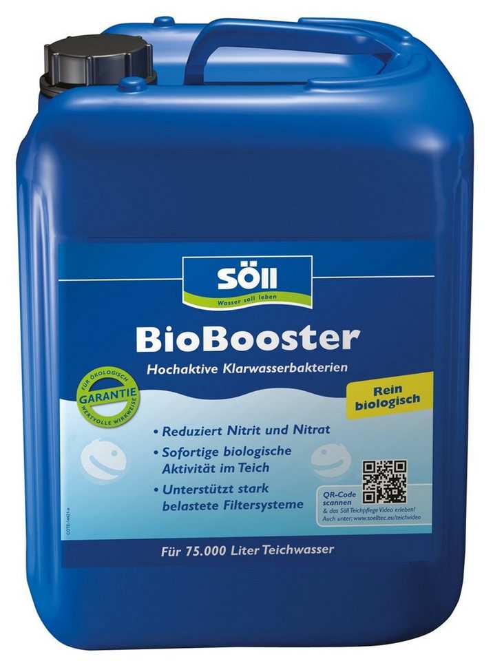 SÖLL Gartenpflege-Set Söll Bakterien Filterstarter 2,5 Liter BioBooster für Teiche von SÖLL