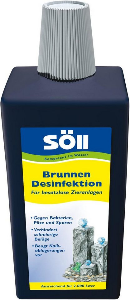 SÖLL Gartenpflege-Set Söll Brunnendesinfektion 1 Liter für 2.000 Liter von SÖLL