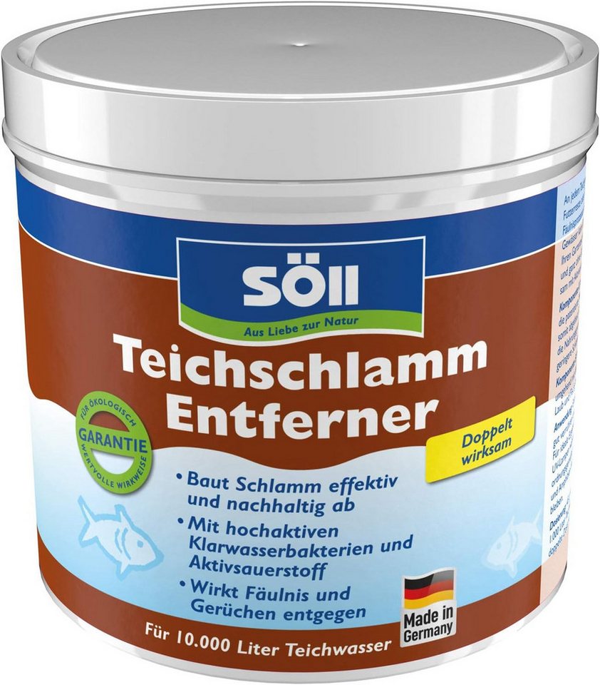 SÖLL Teichpflege Söll Teichschlammentferner 5 Kg für 100 Qbm Teiche von SÖLL