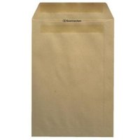 Versandtasche din C5 162 x 229 mm (b x h) ohne Fenster 90g/m² mit Selbstklebung natronbraun 500 St./Pack. von SOENNECKEN