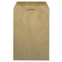 Versandtasche din C5 162 x 229 mm (b x h) ohne Fenster 90g/m² mit gummierter Klappe Papier natronbraun 25 St./Pack. von SOENNECKEN