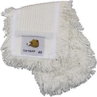 Soennecken - Wischmopp Tuftbär 15 x 44 cm (b x l) 50 % Baumwolle 50 % Polyester weiß von SOENNECKEN