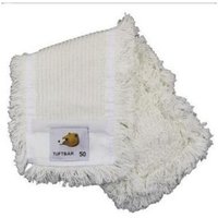 Soennecken - Wischmopp Tuftbär gvs Klapphalter 16 x 54 cm (b x l) 50 % Baumwolle 50 % Polyester weiß von SOENNECKEN