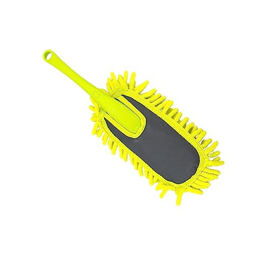 Praktischer Auto Staubwedel Chenille Duster mit Langem Griff für Innenraumreinigung Auto Computer Tv Sofa und von SOESFOUFU