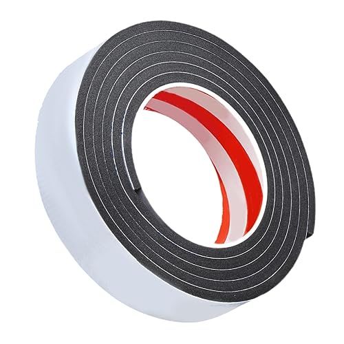 SOESFOUFU 1 Rolle Anti Rutsch Matten Türband Anti Vibrations Pads Geräuschloses, Schalldichtes, Selbstklebendes Band Schalldämmungs Dichtungsband Schallschutzstreifen Selbstklebender SOESFOUFU 1 Rolle Anti Rutsch Matten Türband Anti Vibrations Pads Geräuschloses, Schalldichtes, Selbstklebendes Band Schalldämmungs Dichtungsband Schallschutzstreifen Selbstklebender von SOESFOUFU