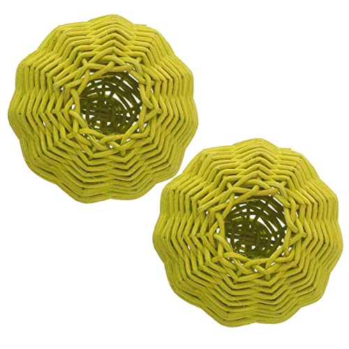 SOESFOUFU 1 Satz Rattan Lampenschirme Diy Lampenabdeckung Dekorative Lichtverkleidung Für Wohnzimmer Schlafzimmer Hotel Natürlichem Material Einfache Entspannende 2 Stück SOESFOUFU 1 Satz Rattan Lampenschirme Diy Lampenabdeckung Dekorative Lichtverkleidung Für Wohnzimmer Schlafzimmer Hotel Natürlichem Material Einfache Entspannende 2 Stück von SOESFOUFU