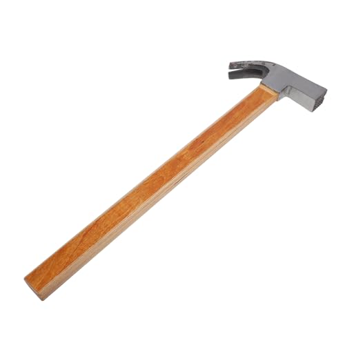 SOESFOUFU 1 Stück Klauenhammer mit Rutsch Holzgriff Multifunktionales Werkzeug für Präzises Arbeiten Robust und Praktisch für Heimwerker und SOESFOUFU 1 Stück Klauenhammer mit Rutsch Holzgriff Multifunktionales Werkzeug für Präzises Arbeiten Robust und Praktisch für Heimwerker und von SOESFOUFU